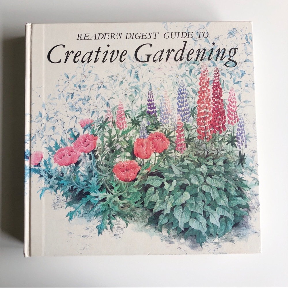 Vintage 1987 Guide to Creative Gardening Reader's Digest Hardcover Book